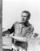 Paul Newman Shocked in Polo Black and White Photo Print