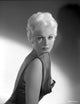 Kim Novak posed elegantly in a gown - black and white photo print.