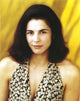 NYPD Blue Portrait in Black Floral Top Photo Print
