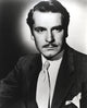 Laurence Olivier Photo Print with Moustache, classic cinema artwork.