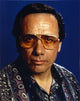 Edward Olmos portrait photo print with blue background