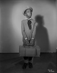 Our Gang Member with a Suitcase Photo Print