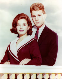 Peyton Place Couple Portrait Photo Print showcasing a romantic scene.