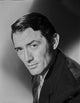 Gregory Peck side view photo print in formal outfit