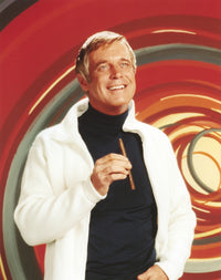 George Peppard posed with a cigarette photo print