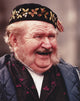 Close-up portrait photo print of Robert Prosky, ideal for collectors and fans.