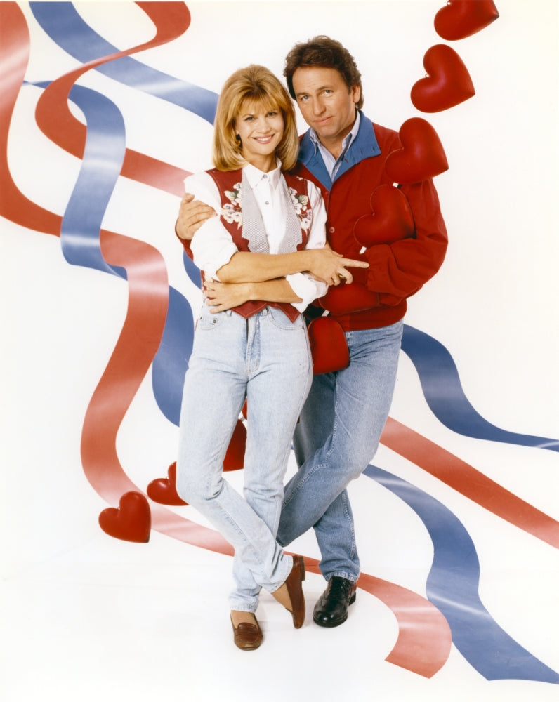 John Ritter portrait photo print featuring him and his wife