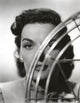 Jane Russell Portrait in Polka Dot Scoop-Neck Dress Photo Print