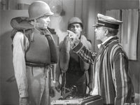 Mister Roberts Two Men Talking with Hat Photo Print