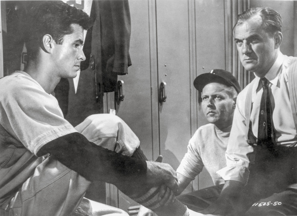 Fear Strikes Out Cast in Locker Room Photo Print