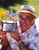 Frank Capra carrying Star Trophy portrait photo print