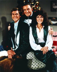 Carpenters Posed With Cast Photo Print in vibrant colors.