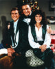 Carpenters Posed With Cast Photo Print in vibrant colors.
