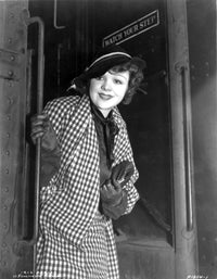 Iris Adrian on a train vintage photo print