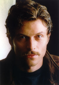 Timothy Daly Portrait Photo Print in Brown Jacket
