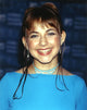 Charlotte Church portrait photo print in blue dress.