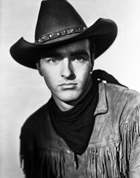 Montgomery Clift Cowboy Outfit Photo Print