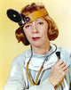 Imogene Coca posed in doctor uniform photo print.