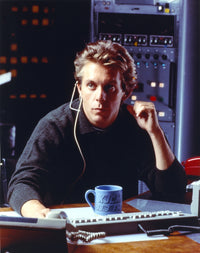 Gary Cole seated in long sleeve shirt photo print