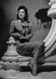Joan Crawford classic photo print sitting on a wall pillar
