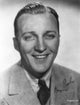 Bing Crosby smiling in formal suit close-up portrait photo print