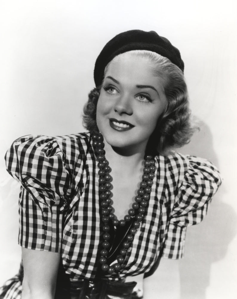 Alice Faye Photo Print showcasing the iconic Hollywood star