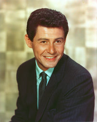 Eddie Fisher smiling in a tuxedo portrait photo print.