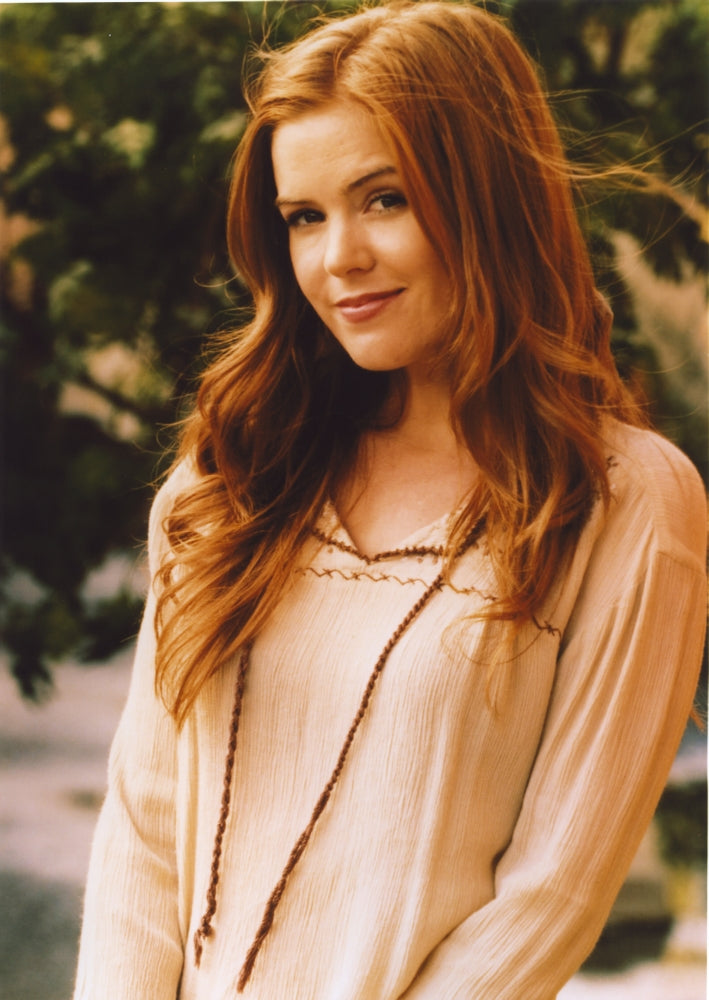 Isla Fisher Portrait Photo Print Sweater
