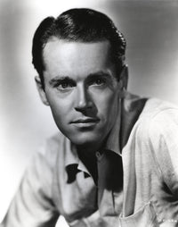 Henry Fonda in a long sleeve polo photo print, classic Hollywood art.