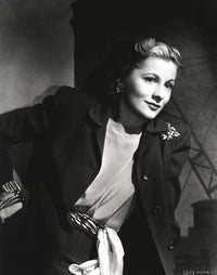 Joan Fontaine Looking Sideways Pose Photo Print