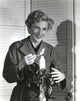 Joan Fontaine wearing a stylish coat photo print