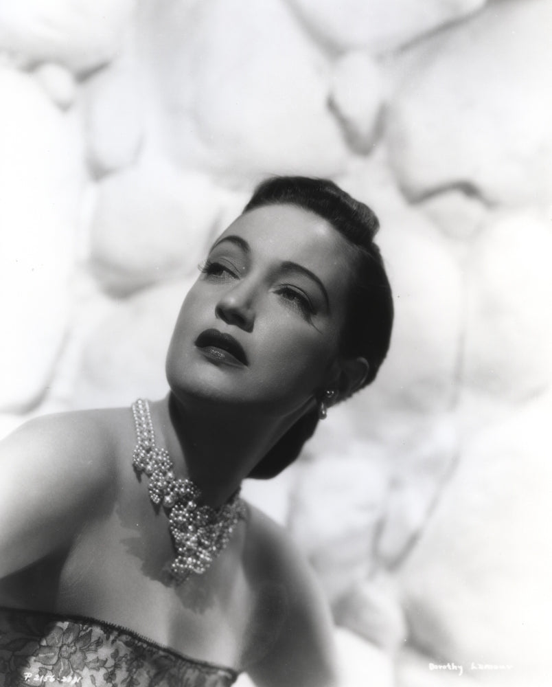Dorothy Lamour Classic Photo Print showcasing vintage Hollywood glamour.