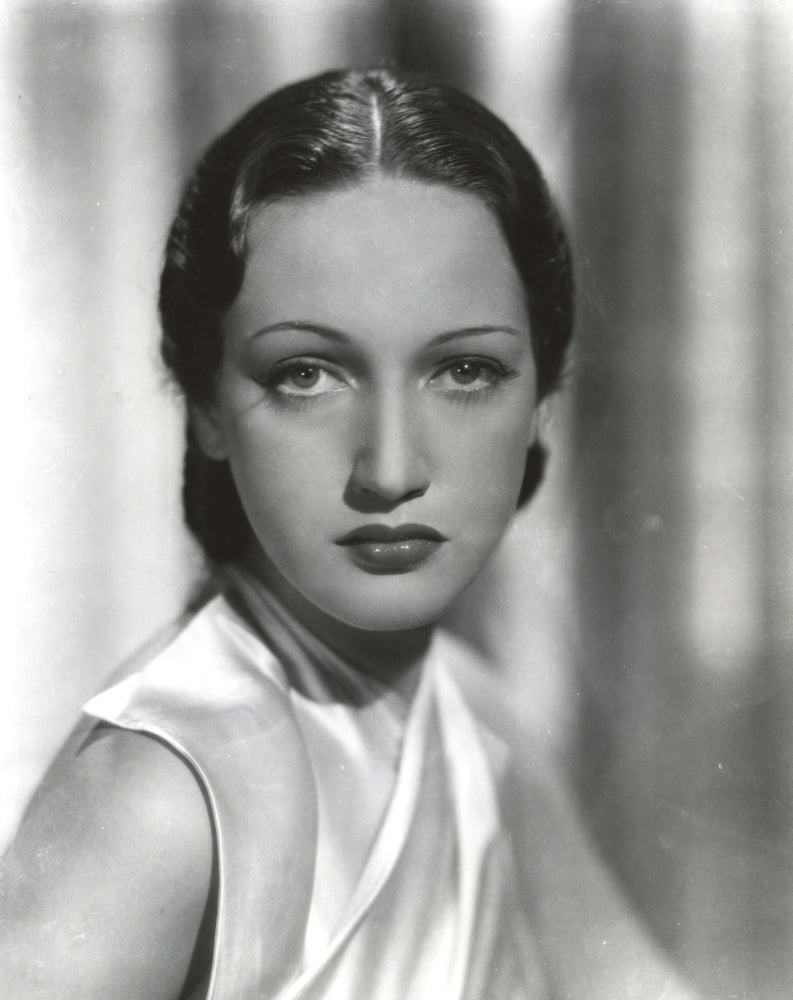 Dorothy Lamour portrait in glossy dress photo print