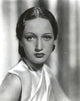 Dorothy Lamour portrait in glossy dress photo print