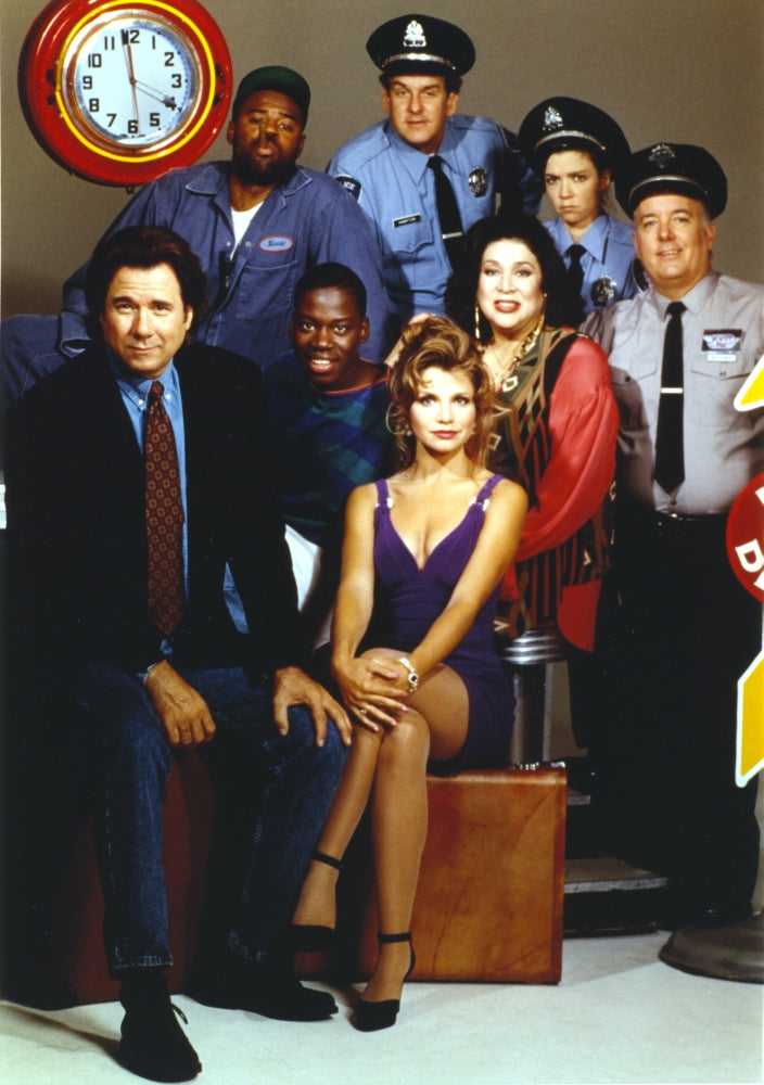 John Larroquette Group Picture Photo Print showcasing classic television nostalgia.