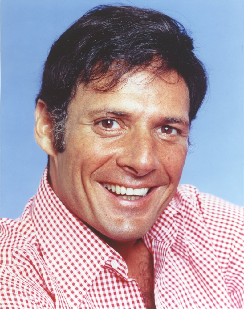Close-up portrait photo print of Ron Leibman, perfect for collectors and fans.