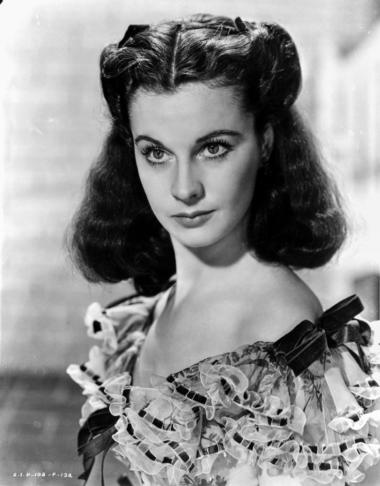 Film still photo print featuring Vivien Leigh, classic cinema art