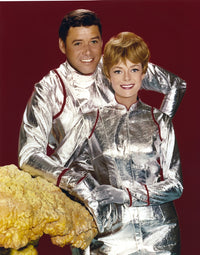 Lost In Space Cast Portrait Photo Print showcasing classic sci-fi characters.