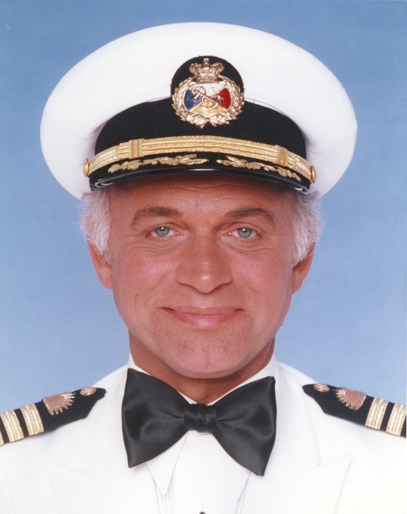 Love Boat Group Cast Portrait Photo Print featuring iconic TV characters.