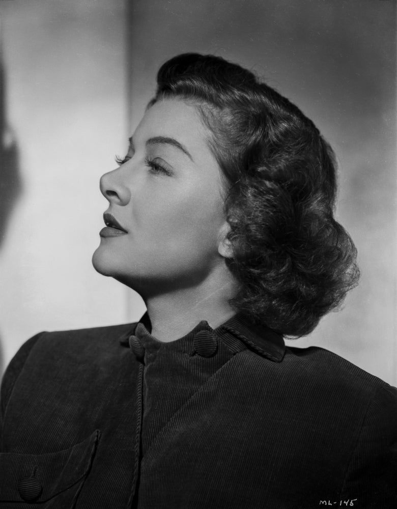 Myrna Loy Looking Up Classic Photo Print
