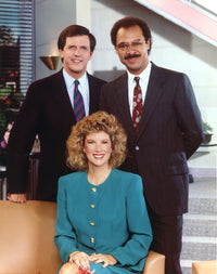 Joan Lunden Group Picture Photo Print showcasing a nostalgic moment.