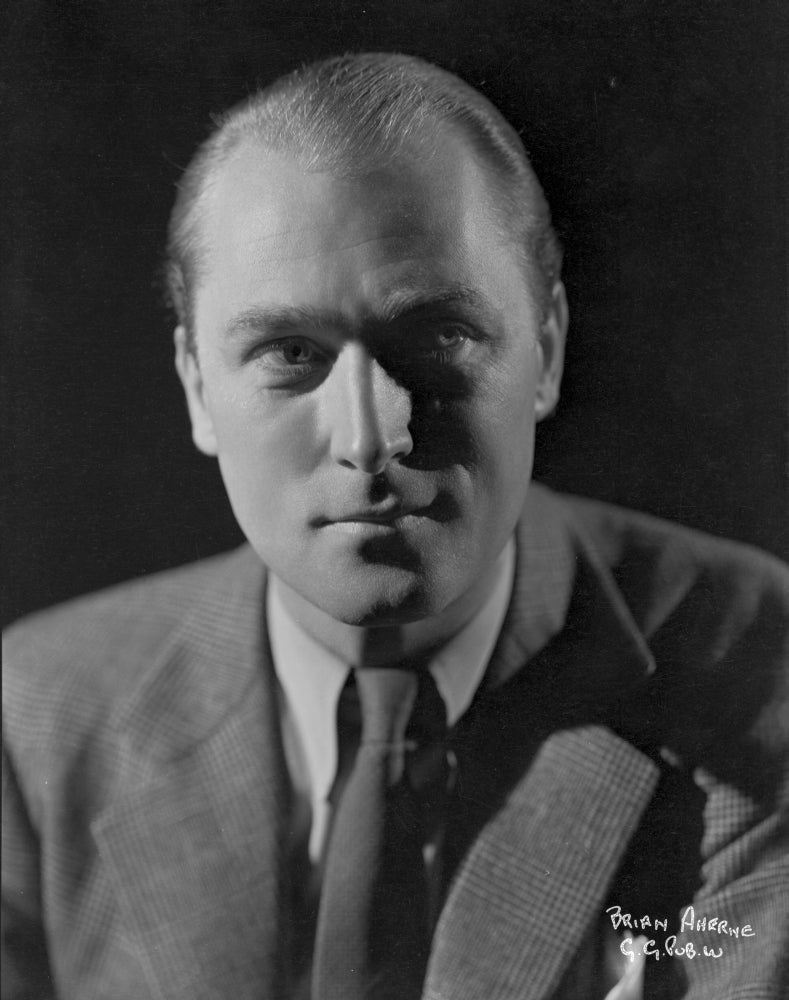 Brian Aherne Photo Print showcasing classic cinema portrait.