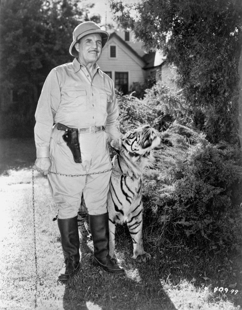 Candid Frank Buck Photo Print showcasing candid photography.