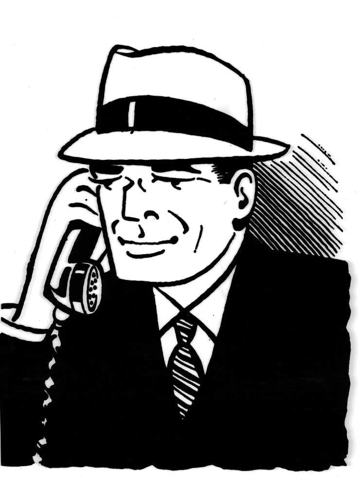 Ralph Byrd illustration photo print showcasing vintage artistry.
