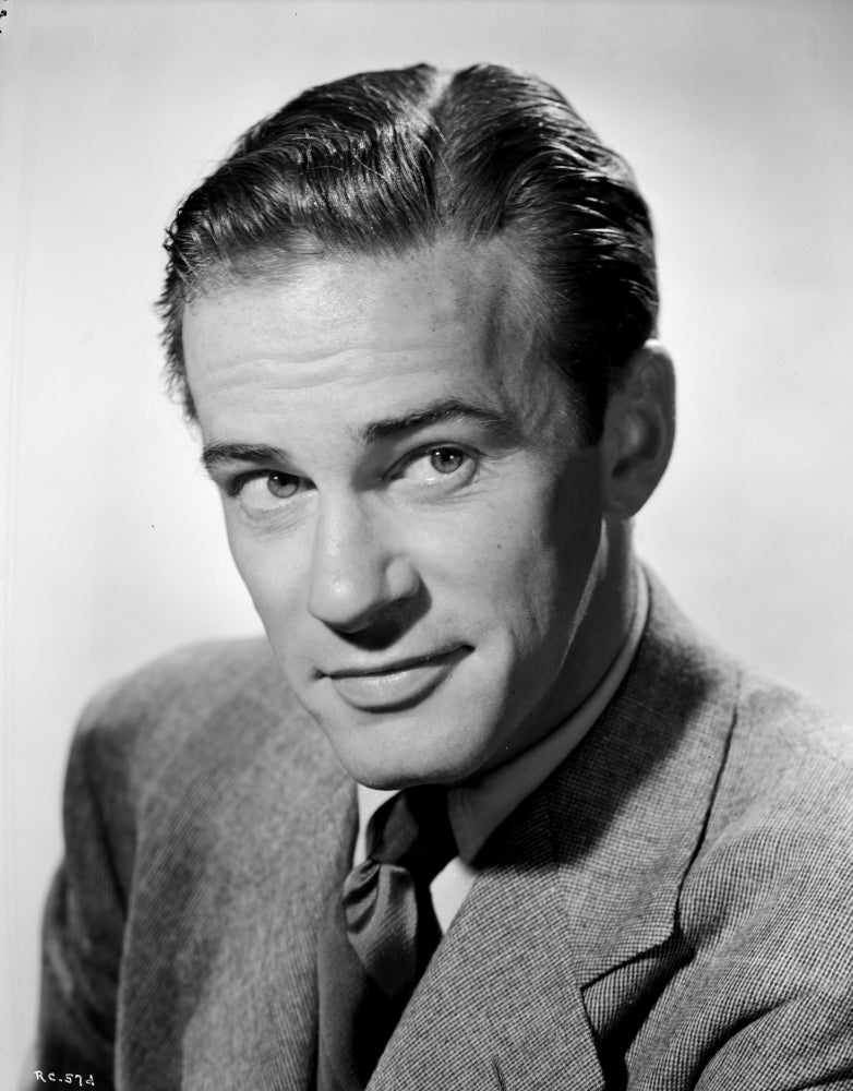 Richard Carlson Photo Print showcasing classic cinema imagery.
