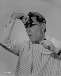 Hoagy Carmichael cutting his hair photo print