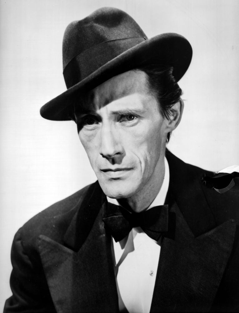 John Carradine iconic photo print capturing the essence of classic cinema.
