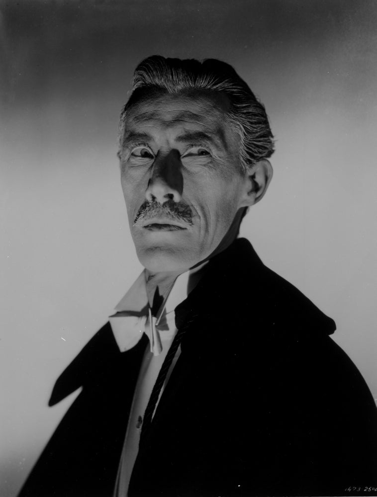 John Carradine classic actor photo print