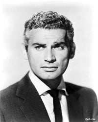 Jeff Chandler Photo Print capturing classic Hollywood star appeal.