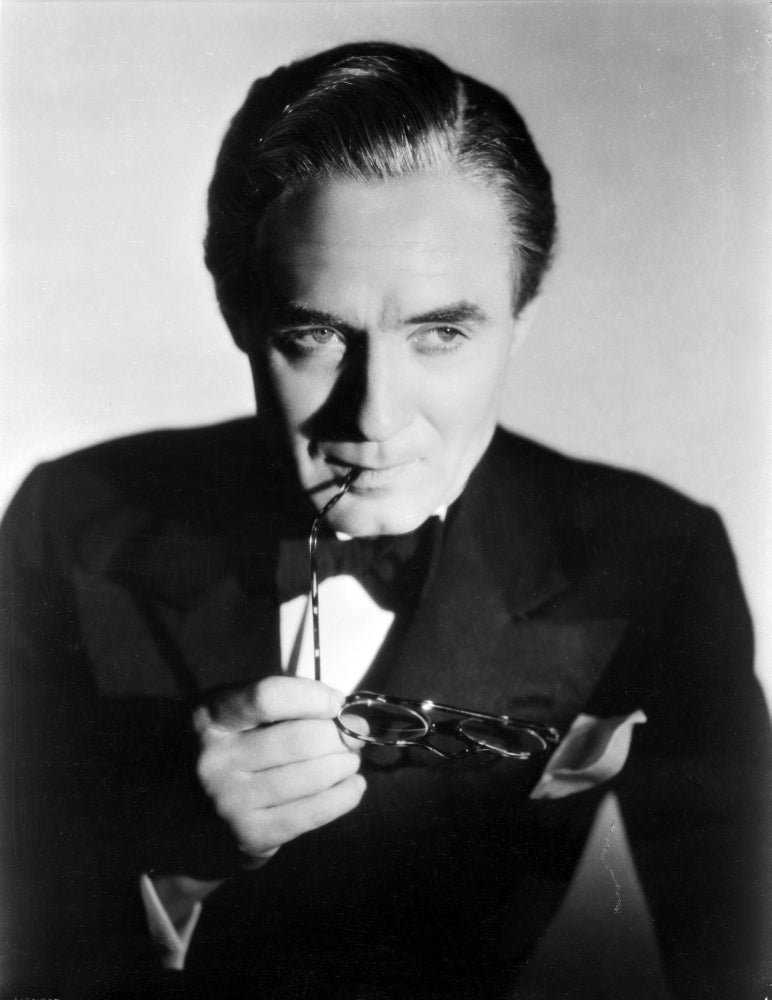 Cromwell Fletcher in Black Suit Photo Print showcasing elegance and sophistication.